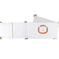 Tour de lit en veloudoux lion Babou