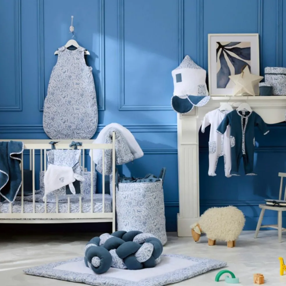 Tour de lit modulable et respirant Forêt enchantée