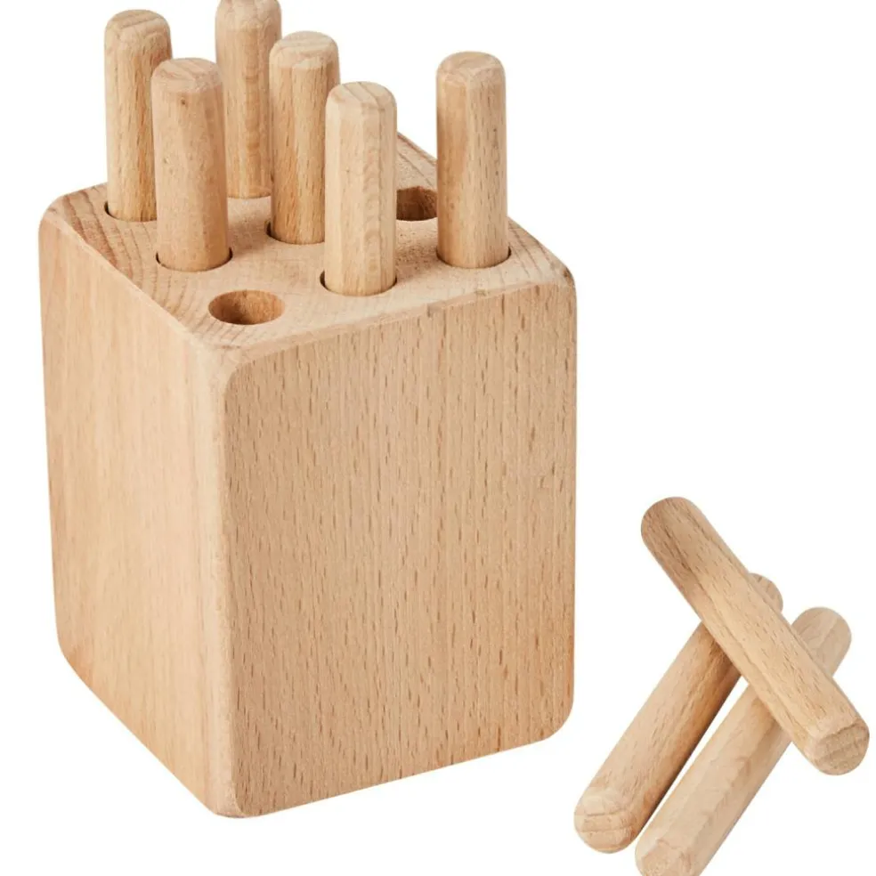 Tourillon - Jeu en bois pour développer la motricité fine