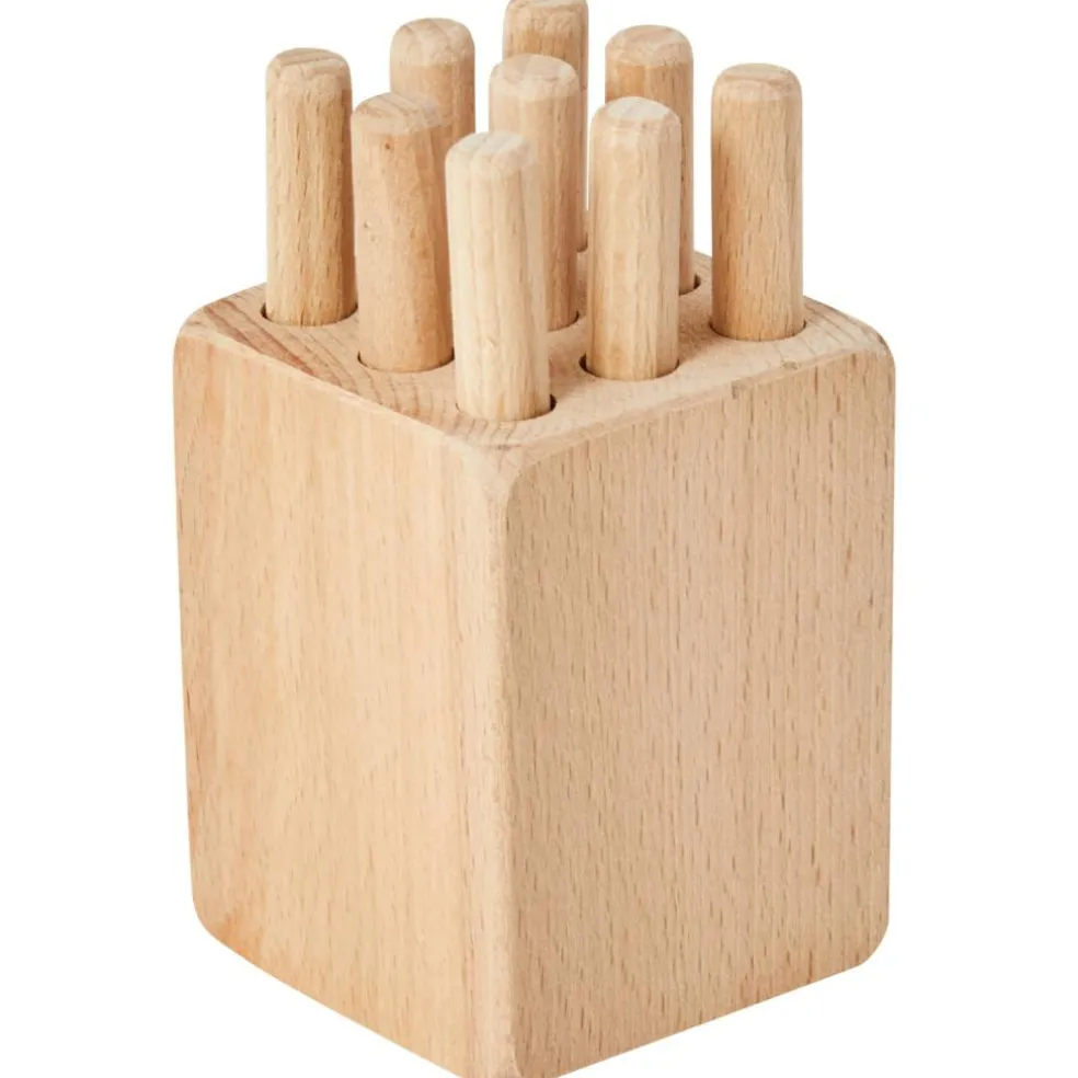 Tourillon - Jeu en bois pour développer la motricité fine