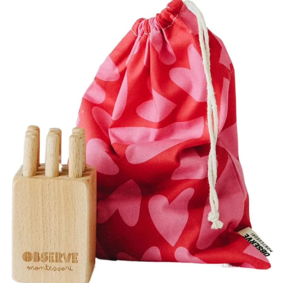 Tourillon - Jeu en bois pour développer la motricité fine