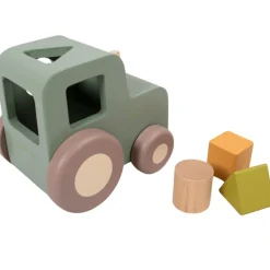 Tracteur à tirer avec trieur de formes