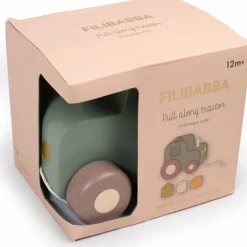 Tracteur à tirer avec trieur de formes