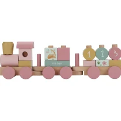 Train à blocs en bois FSC Fairy Garden