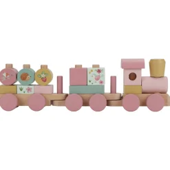 Train à blocs en bois FSC Fairy Garden