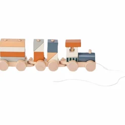Train d'activités Blocs marron