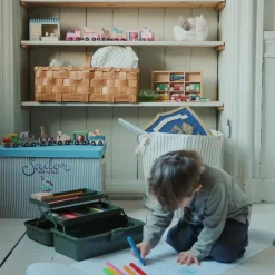 Train d'animaux en bois
