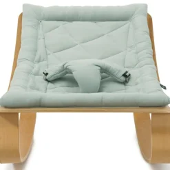 Transat à balancement en bois de hêtre Levo Farrow