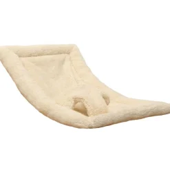 Transat à balancement en bois de hêtre Levo Fur Milk