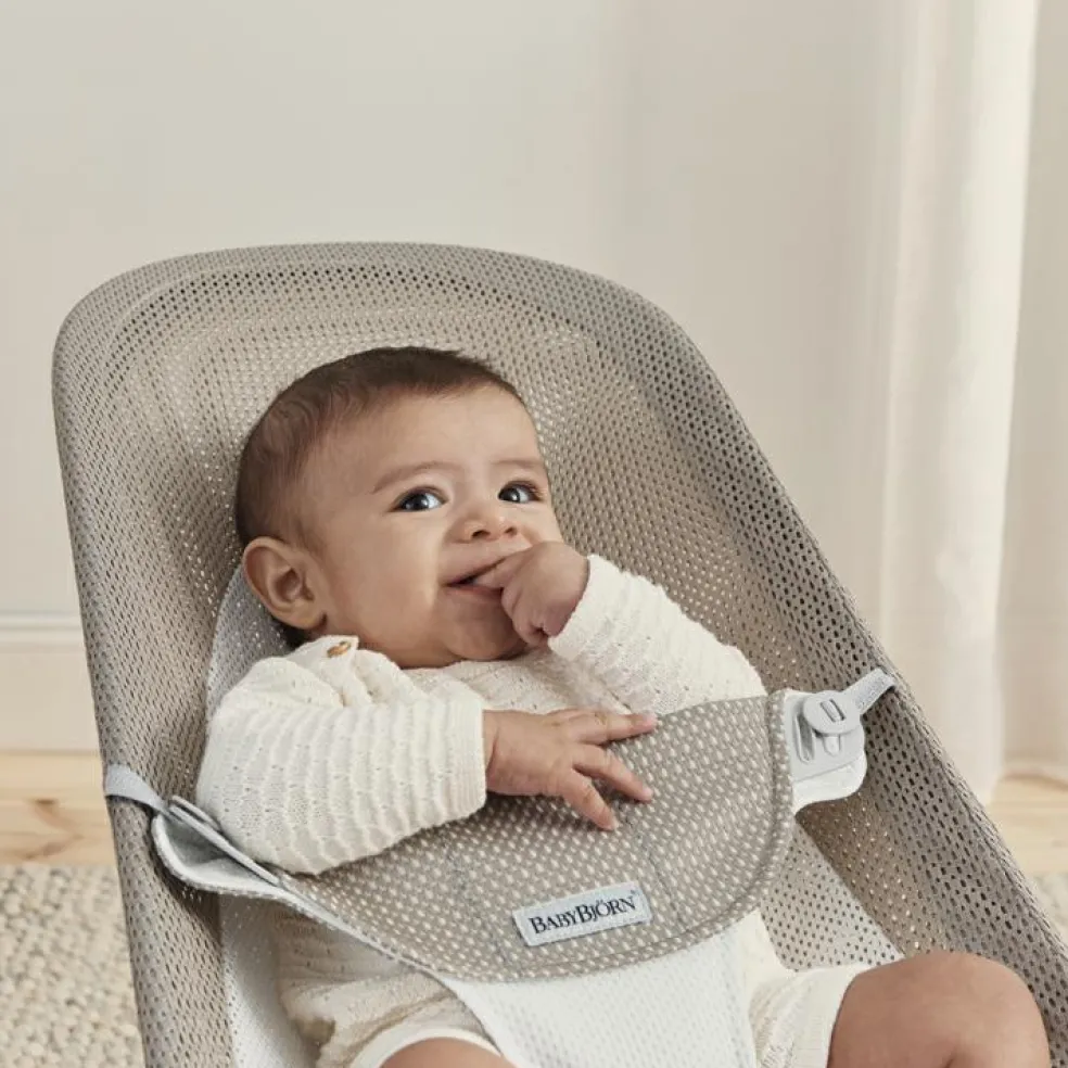 Transat Balance Soft Mesh 3D Beige et gris - Reconditionné