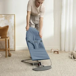 Transat Bliss Mélange Tissé Chiné Bleu