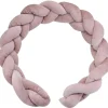 Tresse décorative Wooly vieux rose (200 cm)