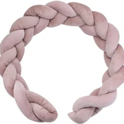 Tresse décorative Wooly vieux rose (200 cm)