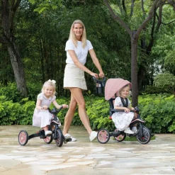 Tricycle Trike Explorer Foldable 4 en 1 Pastel Rose