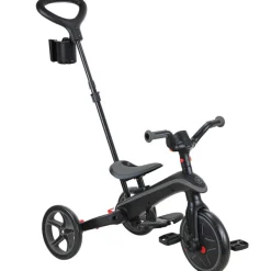Tricycle Trike Explorer Foldable 4 en 1 Noir-Gris