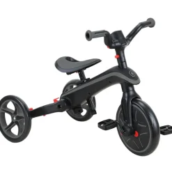 Tricycle Trike Explorer Foldable 4 en 1 Noir-Gris