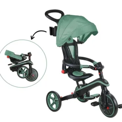 Tricycle Trike Explorer Foldable 4 en 1 Olive