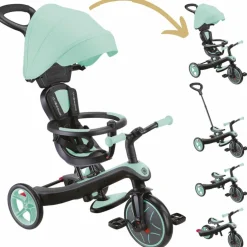 Tricycle évolutif Explorer 4 en 1 V2 Pastel Menthe