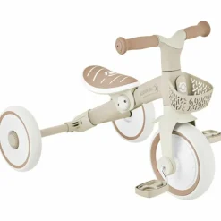 Tricycle évolutif Learning trike plus 2 en 1 eco-logic Taupe