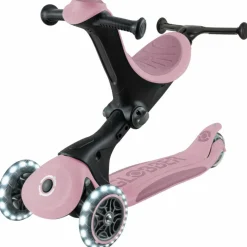 Trottinette Go up Deluxe Lights eco-logic 360° Framboise