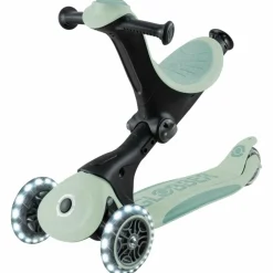 Trottinette Go up Deluxe Lights eco-logic 360° Pistache