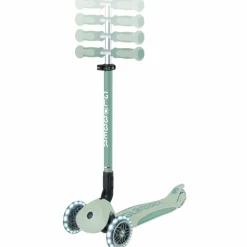 Trottinette Go up Deluxe Lights eco-logic 360° Pistache
