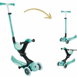 Trottinette Go up Deluxe Lights Menthe