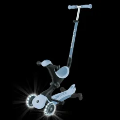 Trottinette Go up Deluxe Lights eco-logic 360° Bleu Cassis