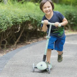 Trottinette Junior Foldable Ecologic Lights Pistache