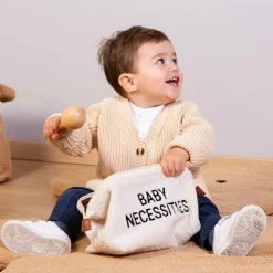 Trousse de toilette Baby necessities Teddy écru