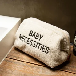 Trousse de toilette Baby necessities Teddy écru