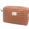 Trousse de toilette Camila Gofre Cinnamon