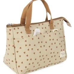 Trousse de toilette coeurs Poppy Cannelle