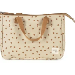 Trousse de toilette coeurs Poppy Cannelle