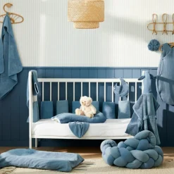 Trousse de toilette en bambou Pierre Bleue