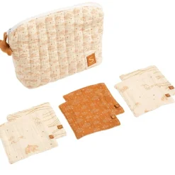 Trousse de toilette et 6 éponges Orsino