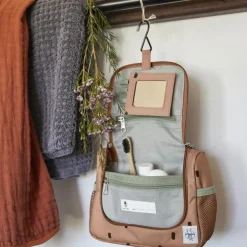 Trousse de toilette Happy Prints caramel