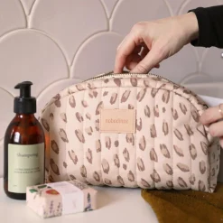 Trousse de toilette imperméable Hyde Park Leonie Latte