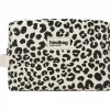 Trousse de toilette Leon Léopard Ecru
