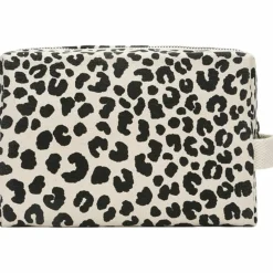 Trousse de toilette Leon Léopard Ecru