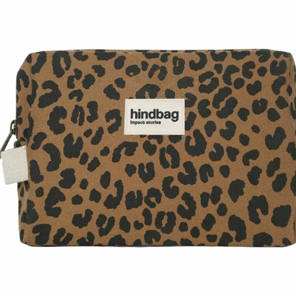 Trousse de toilette Leon Léopard Cannelle