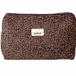 Trousse de toilette Léopard noir