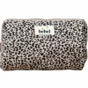 Trousse de toilette mini Léopard beige