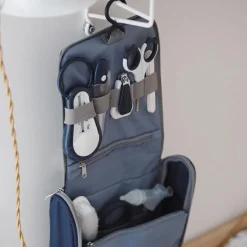 Trousse de toilette nomade night blue (9 accessoires)