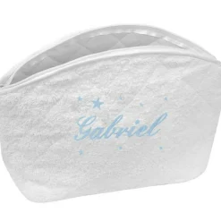 Trousse de toilette étoile bleu (personnalisable)