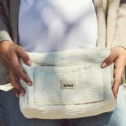 Trousse de toilette Wavy écru