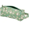 Trousse scolaire Fleurs sauge