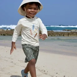 T-shirt anti-UV 4 Planches écru (13-18 mois)