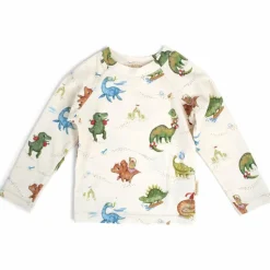 T-shirt anti-UV manches longues Dino beach (1-2 ans)