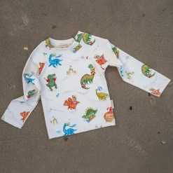 T-shirt anti-UV manches longues Dino beach (1-2 ans)
